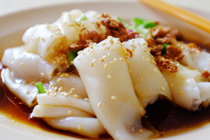 Chee Cheong Fun - Rice noodle roll - 猪肠粉 